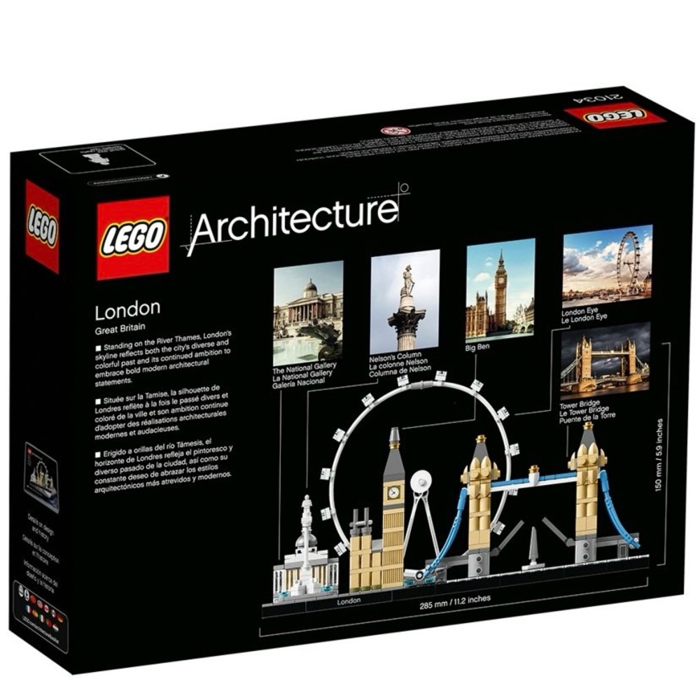 Lego Architecture London: 468 pcs - NEW.